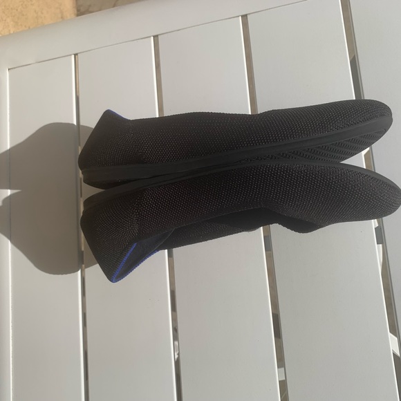 Rothy’s black round toe flats size 6.5 - Picture 8 of 13
